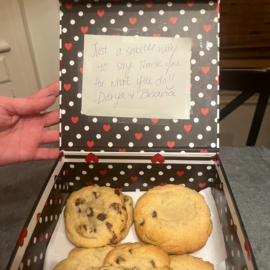 Thank You Cookie Box